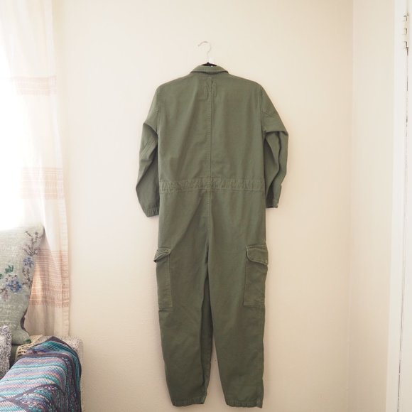 Citizens of Humanity Premium Vintage Surplus Green Nova Utility Coverall - Picture 11 of 12